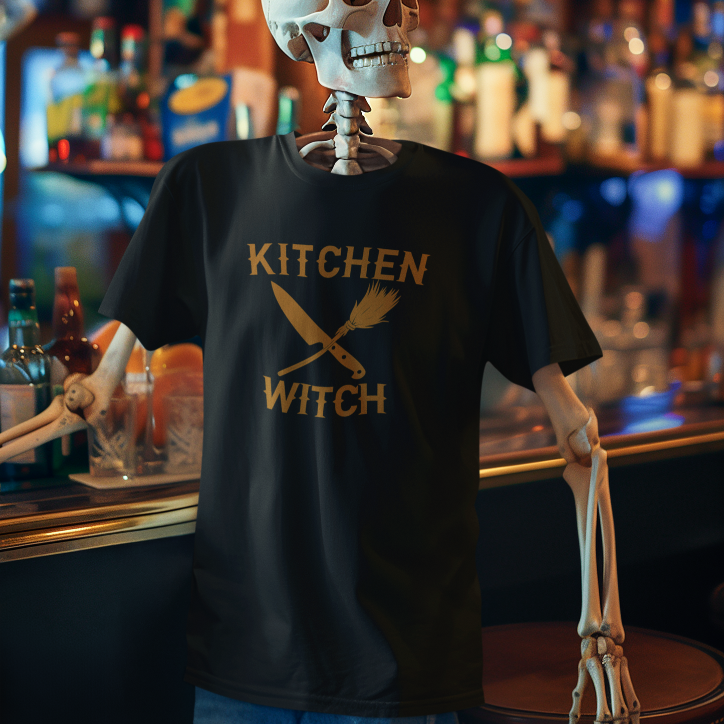 Kitchen Witch Halloween Unisex Tee