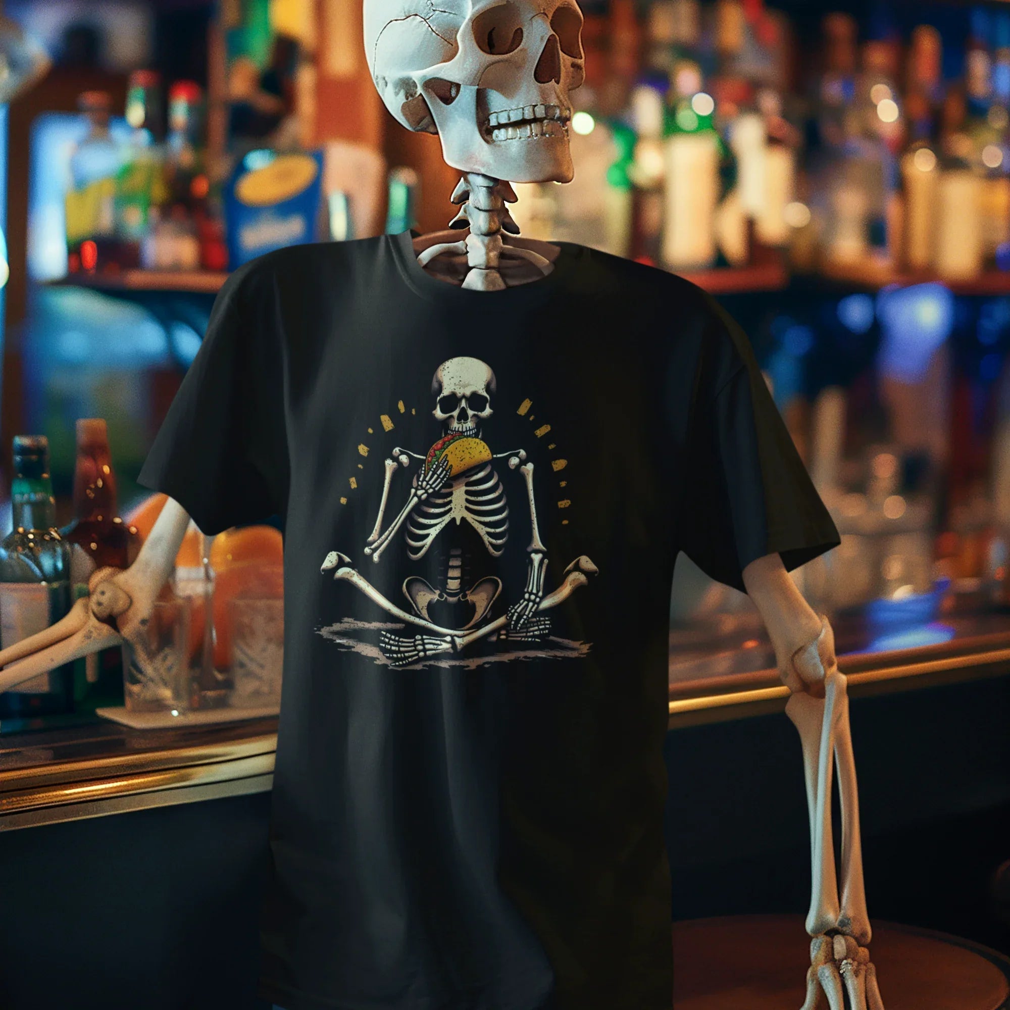 Skeleton Taco Unisex Tee - Odd Chef