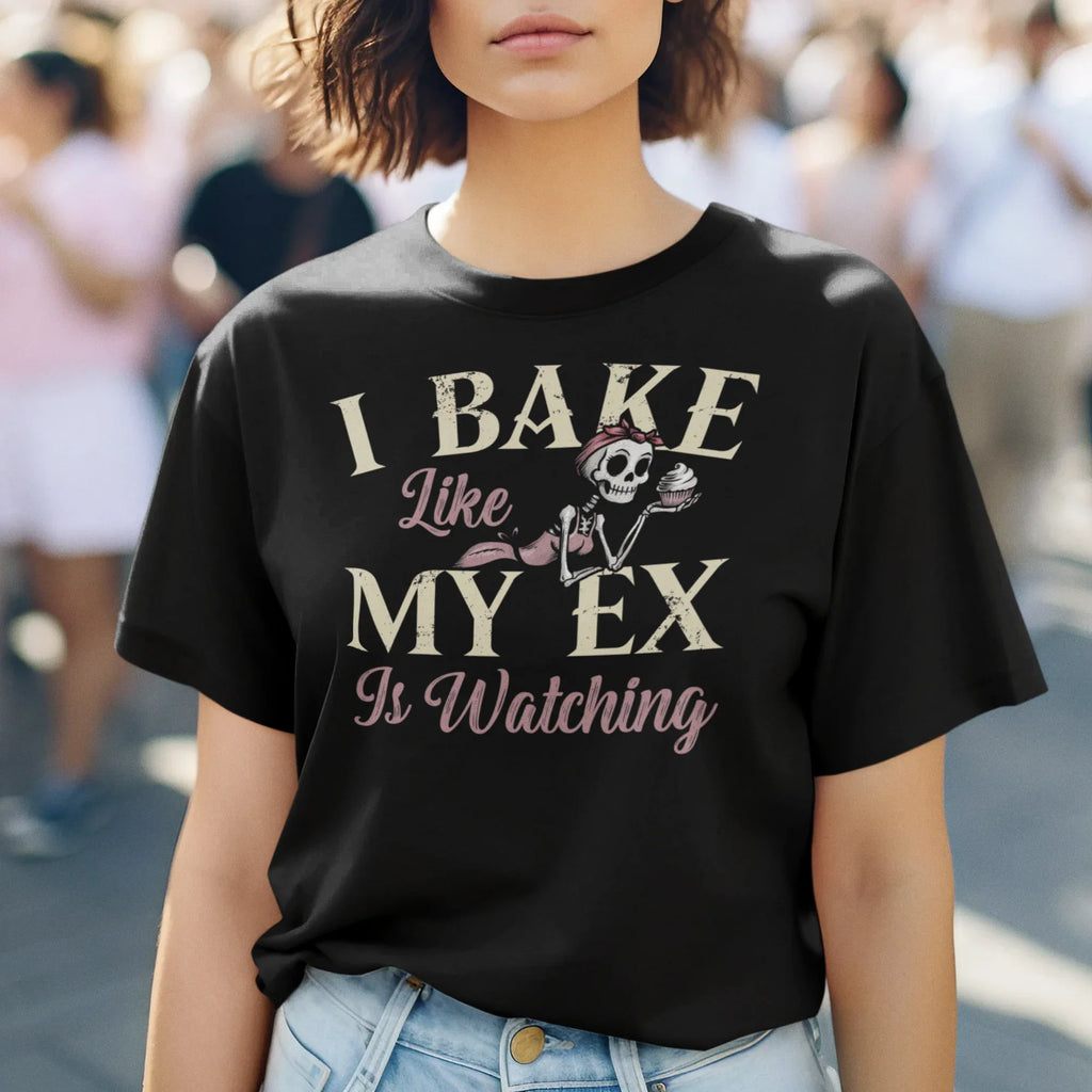 I Bake Like My Ex is Watching Unisex Tee - Odd Chef