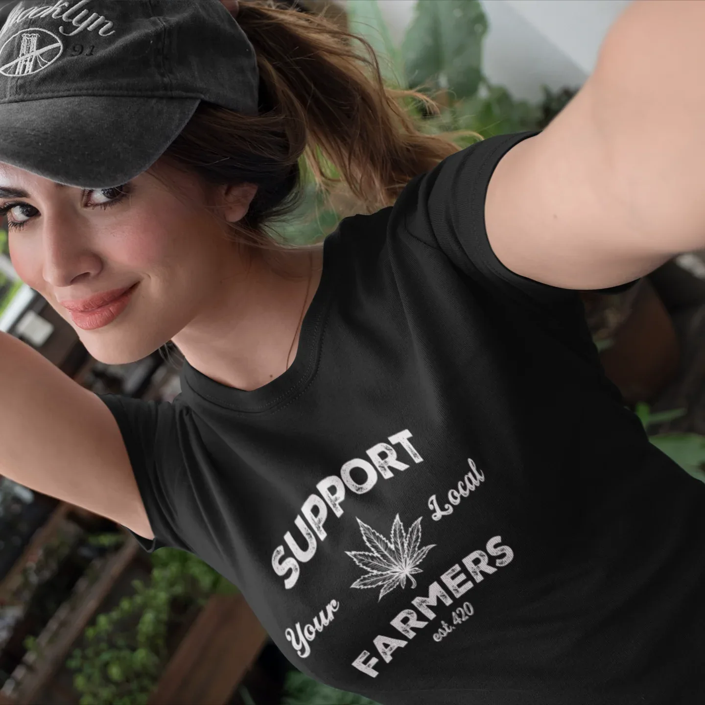 Support Farmers 420 Unisex Tee - Odd Chef