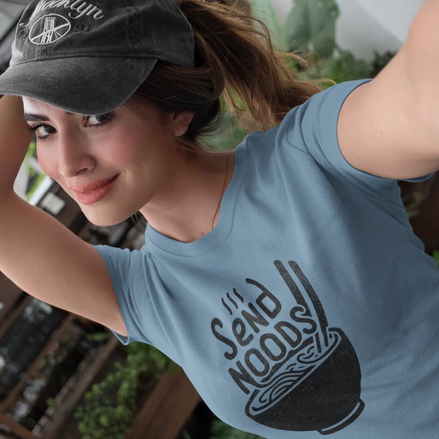 Send Noods Funny Ramen Unisex Tee - Odd Chef