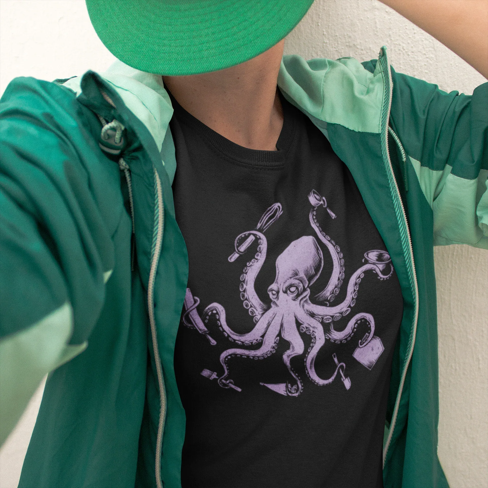 Baker Octopus Women's Relaxed Tee - Odd Chef