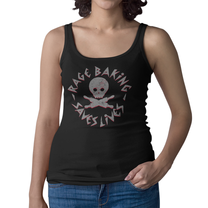 Rage Baking Y2K Women’s Fitted Racerback Tank