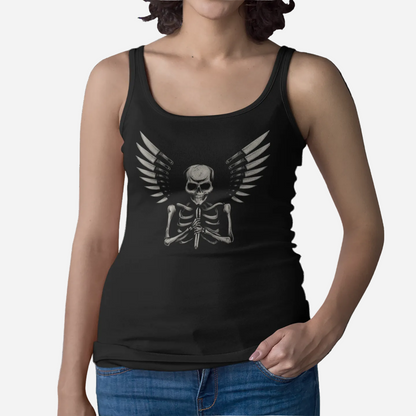 Chef Angel Women’s Fitted Racerback Tank Top