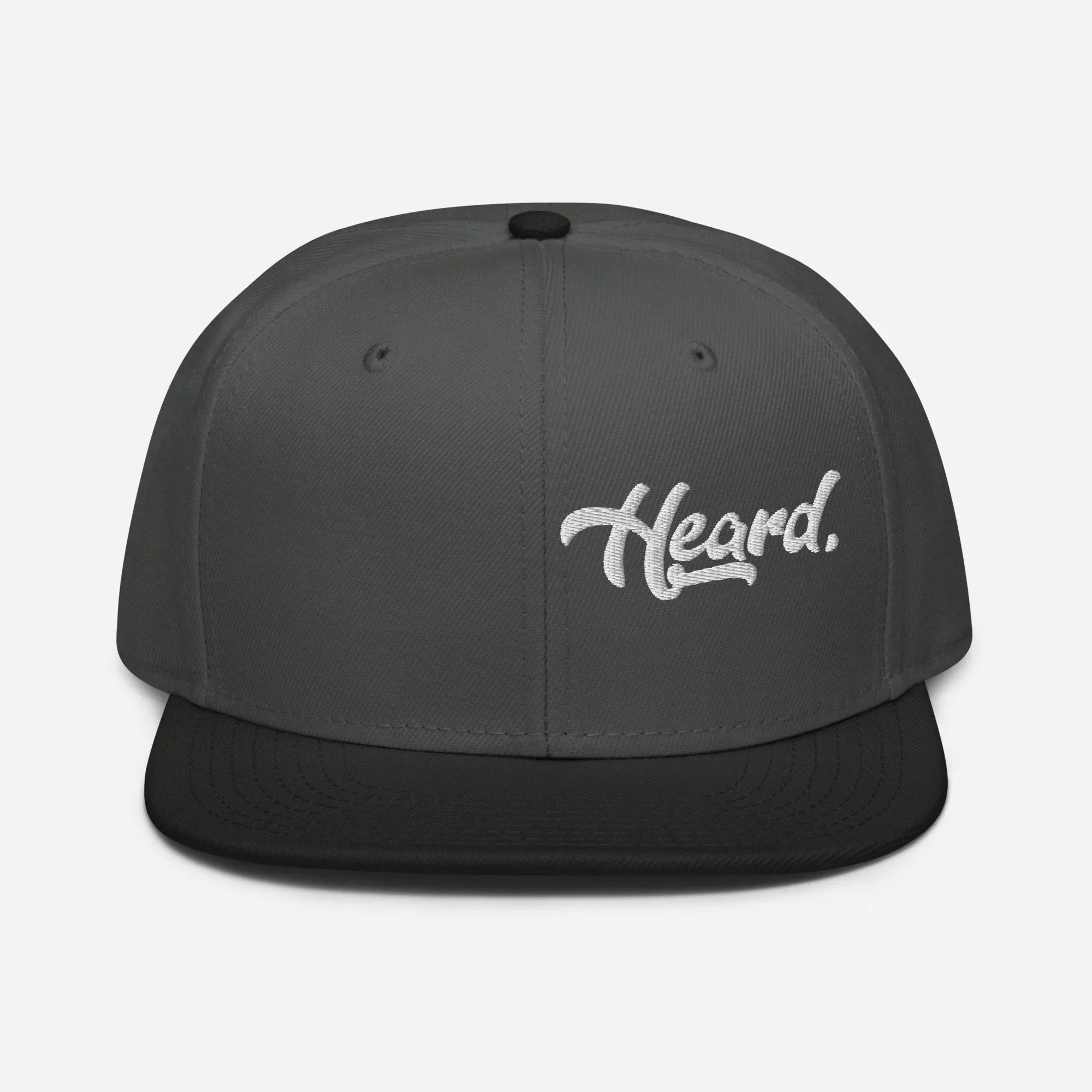 Heard Offset SNAPBACK Hat [Embroidered] - Odd Chef