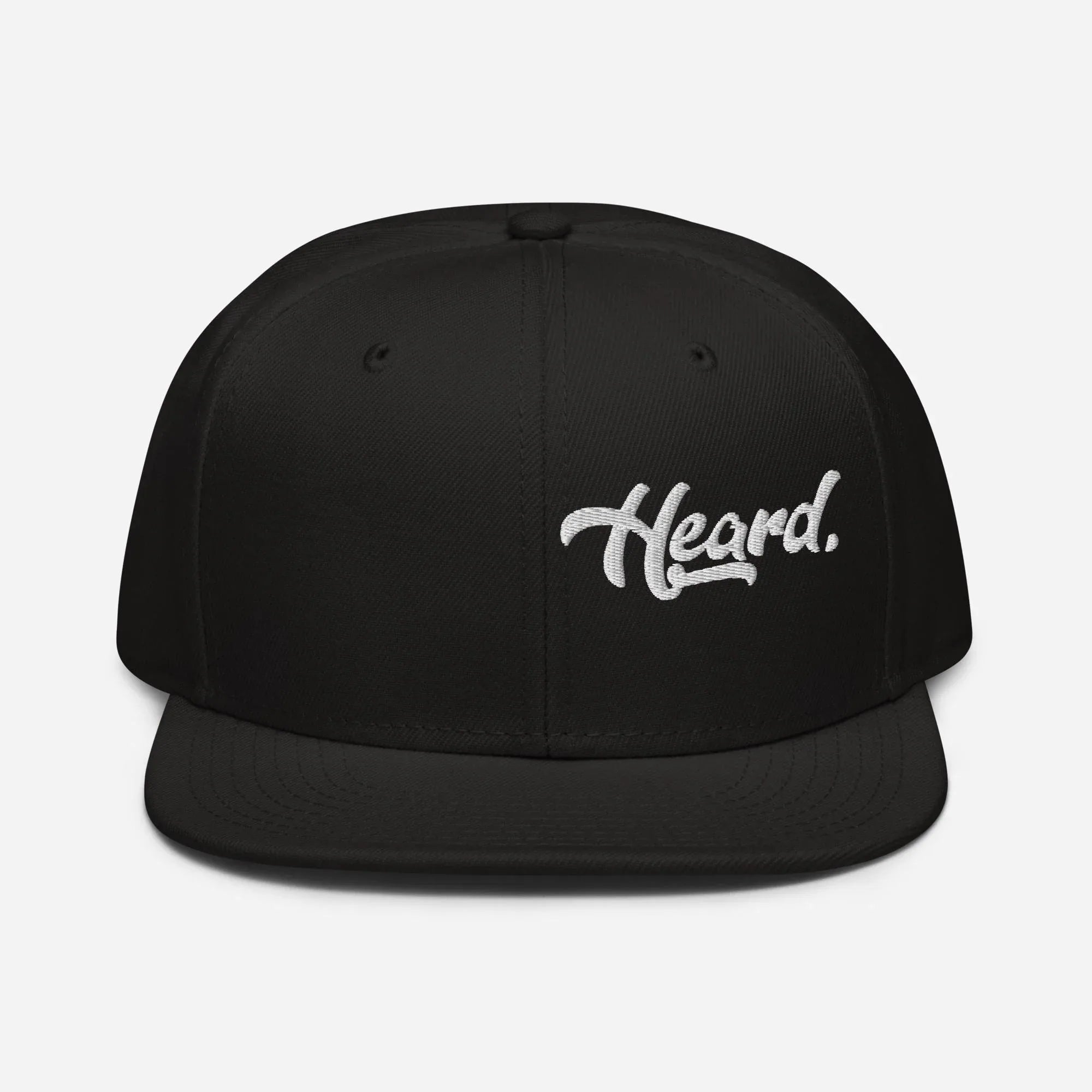 Heard Offset SNAPBACK Hat [Embroidered] - Odd Chef