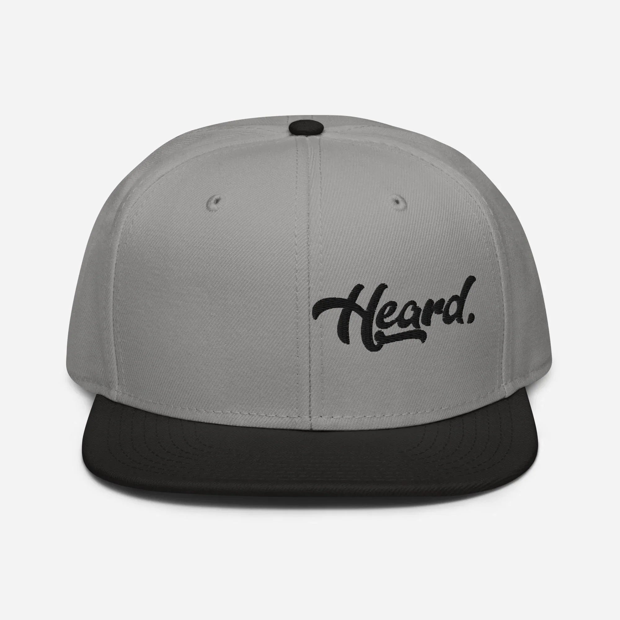 Heard Offset SNAPBACK Hat [Embroidered] - Odd Chef