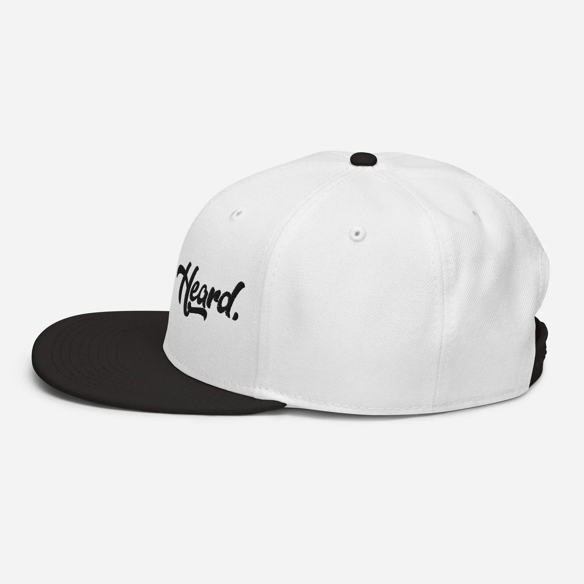 Heard Offset SNAPBACK Hat [Embroidered] - Odd Chef