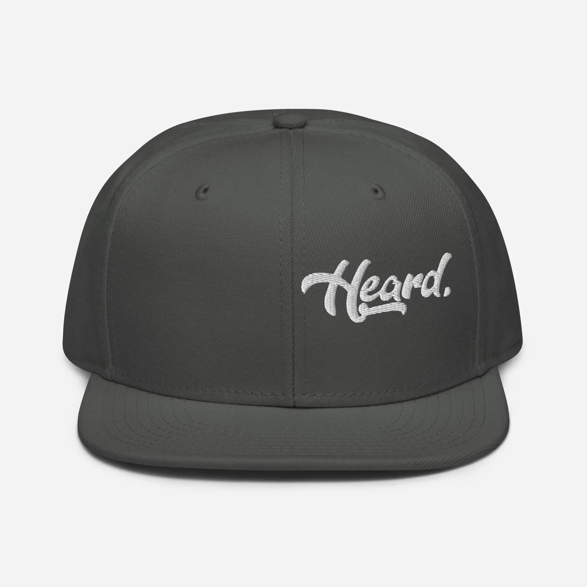 Heard Offset SNAPBACK Hat [Embroidered] - Odd Chef