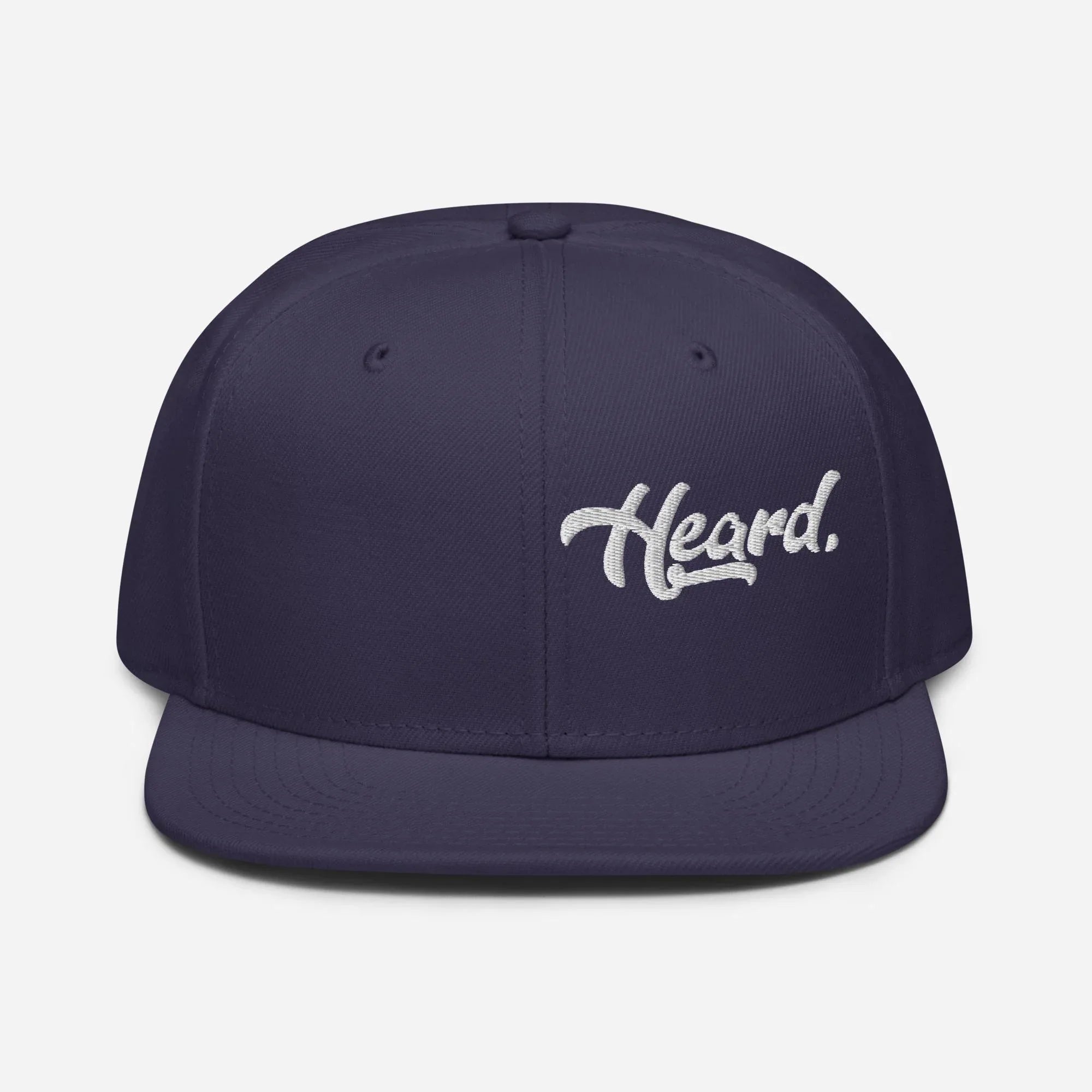 Heard Offset SNAPBACK Hat [Embroidered] - Odd Chef