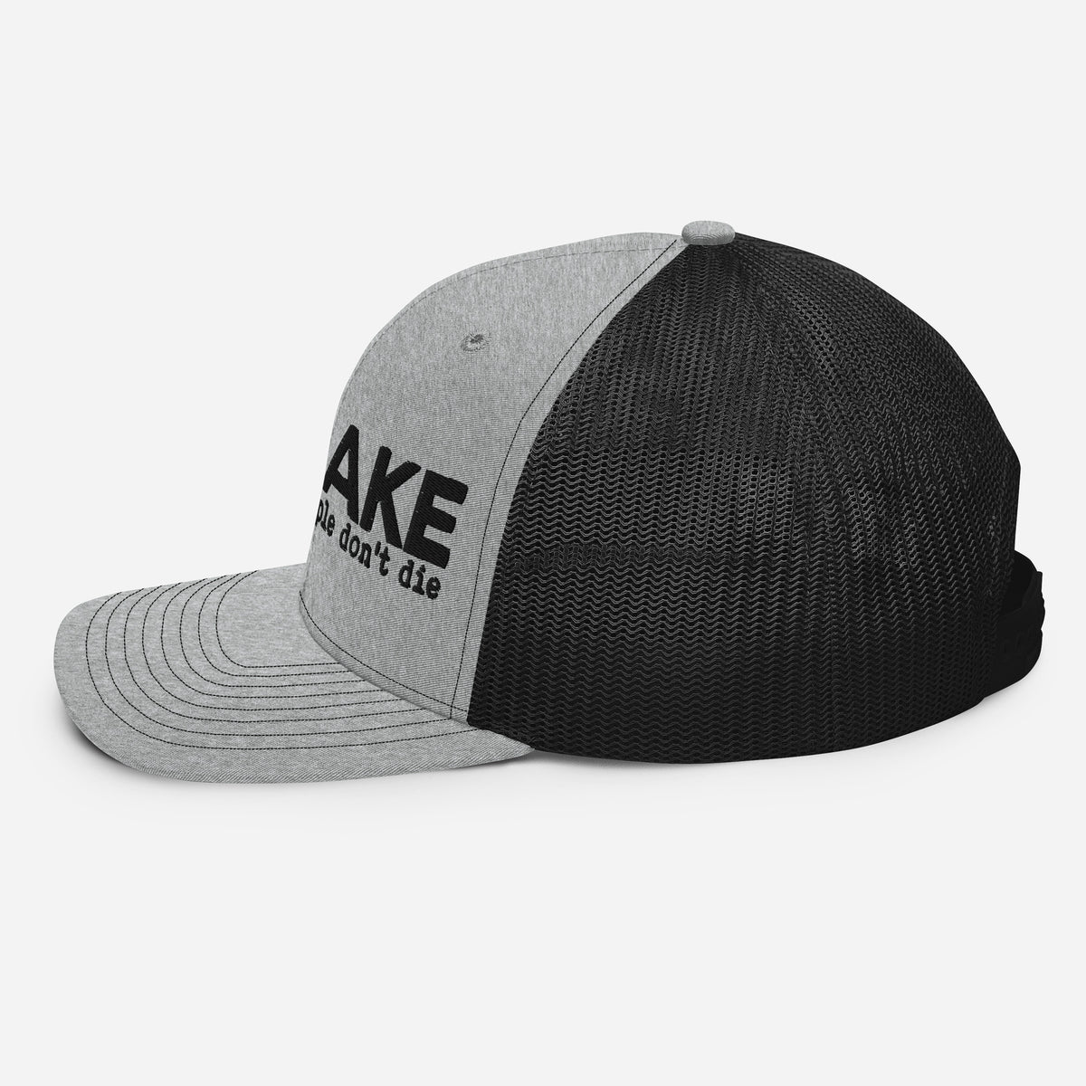 I Bake So People Don't Die Snapback Trucker Hat