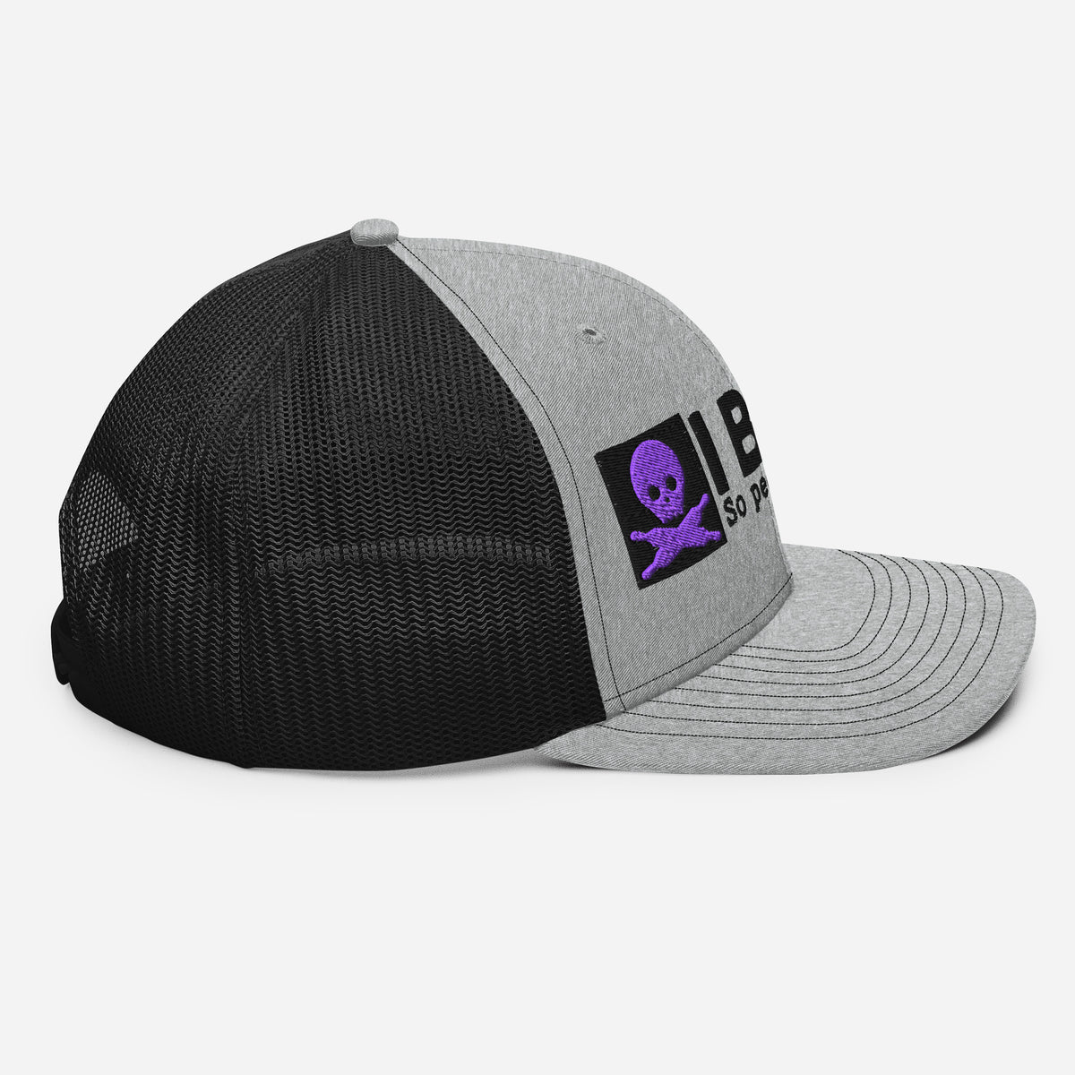 I Bake So People Don't Die Snapback Trucker Hat