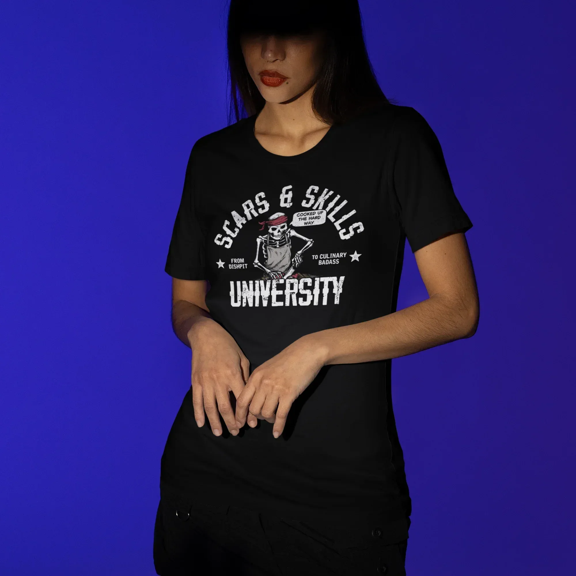 Scars & Skills Women's Relaxed Tee - Odd Chef