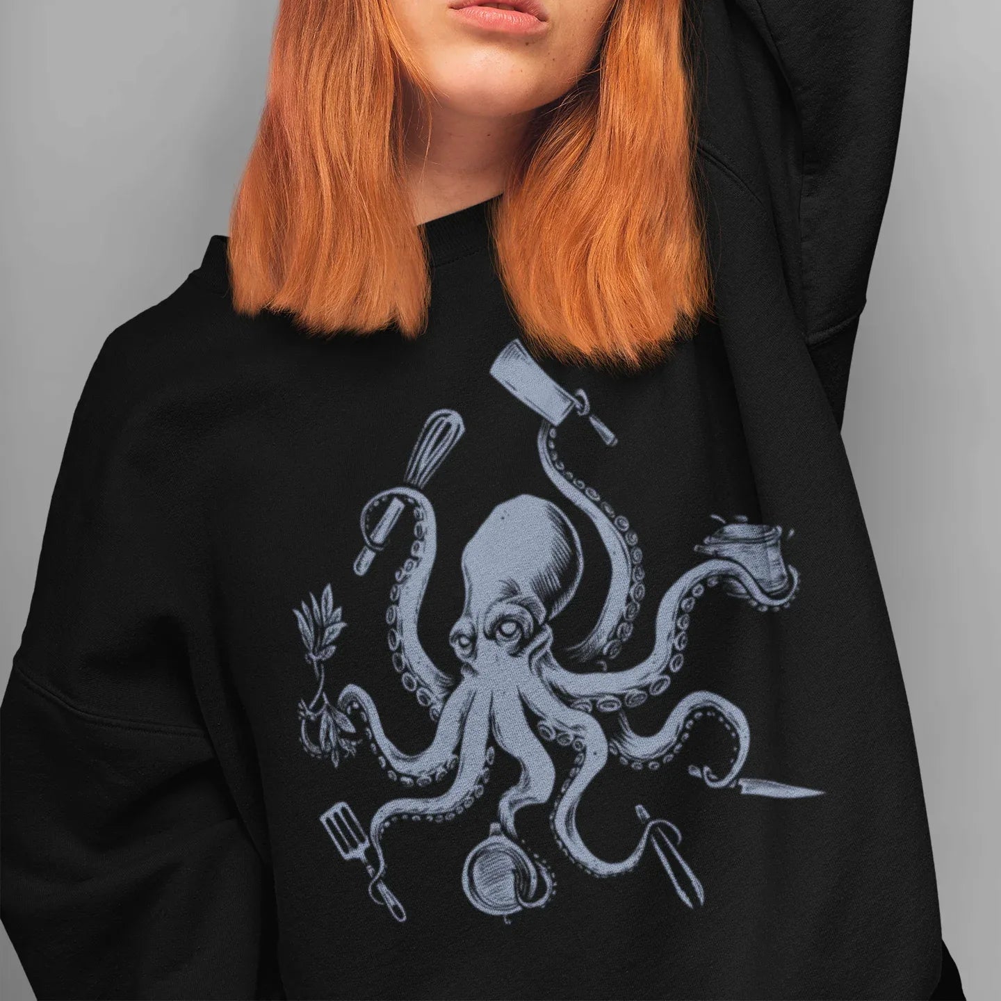 Octopus Chef Unisex Sweatshirt - Odd Chef