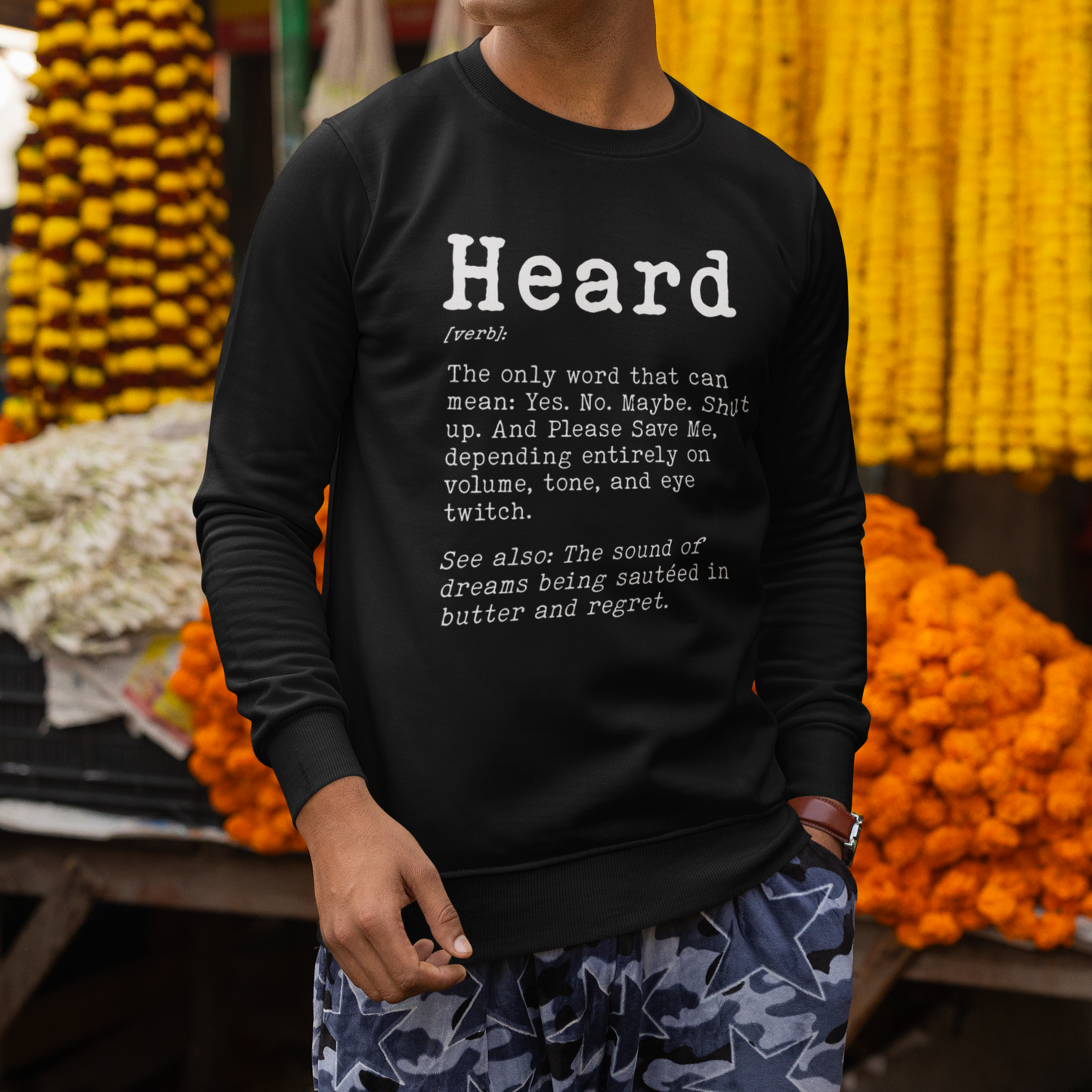 Heard Definition Unisex Sweatshirt