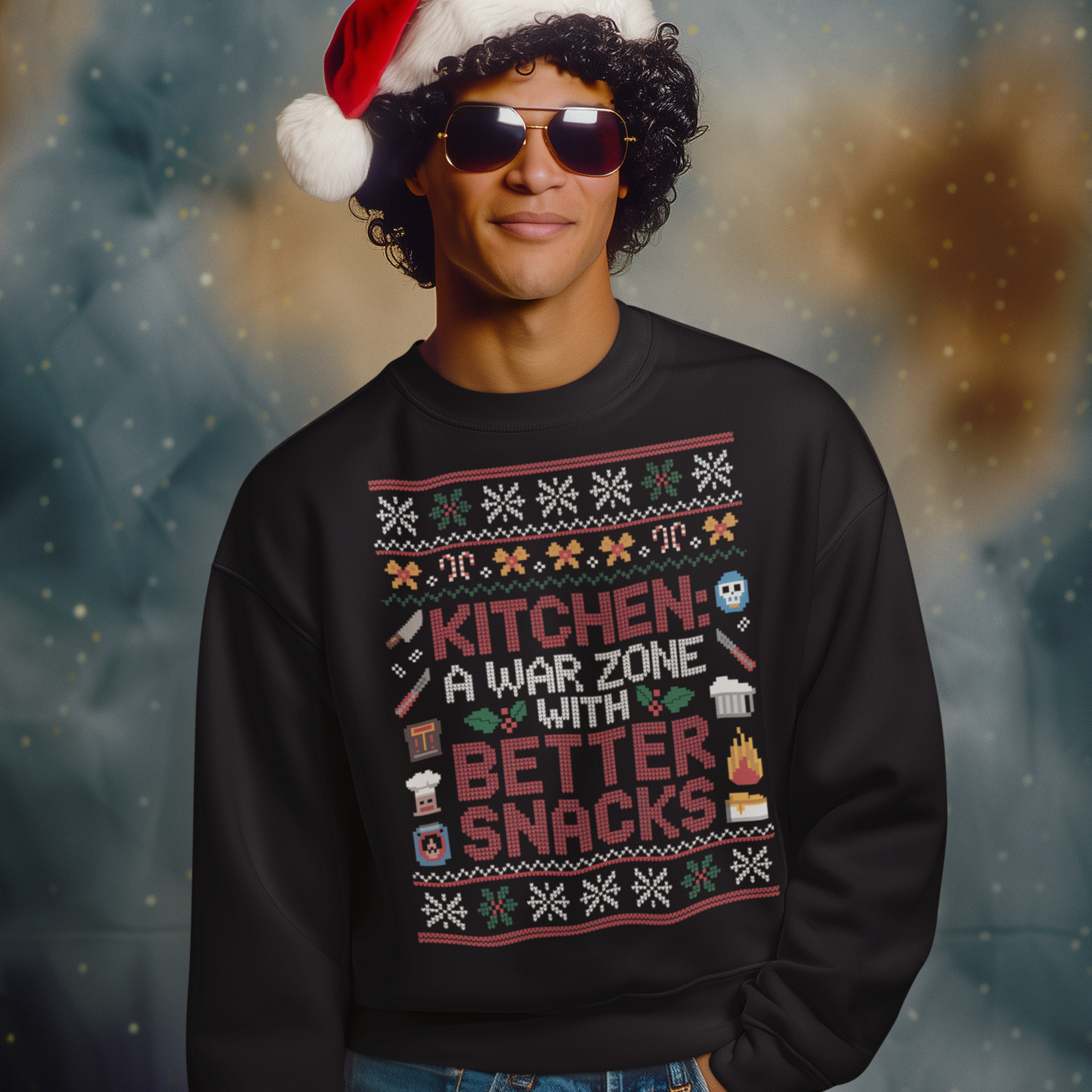 Chef Ugly Christmas Sweater