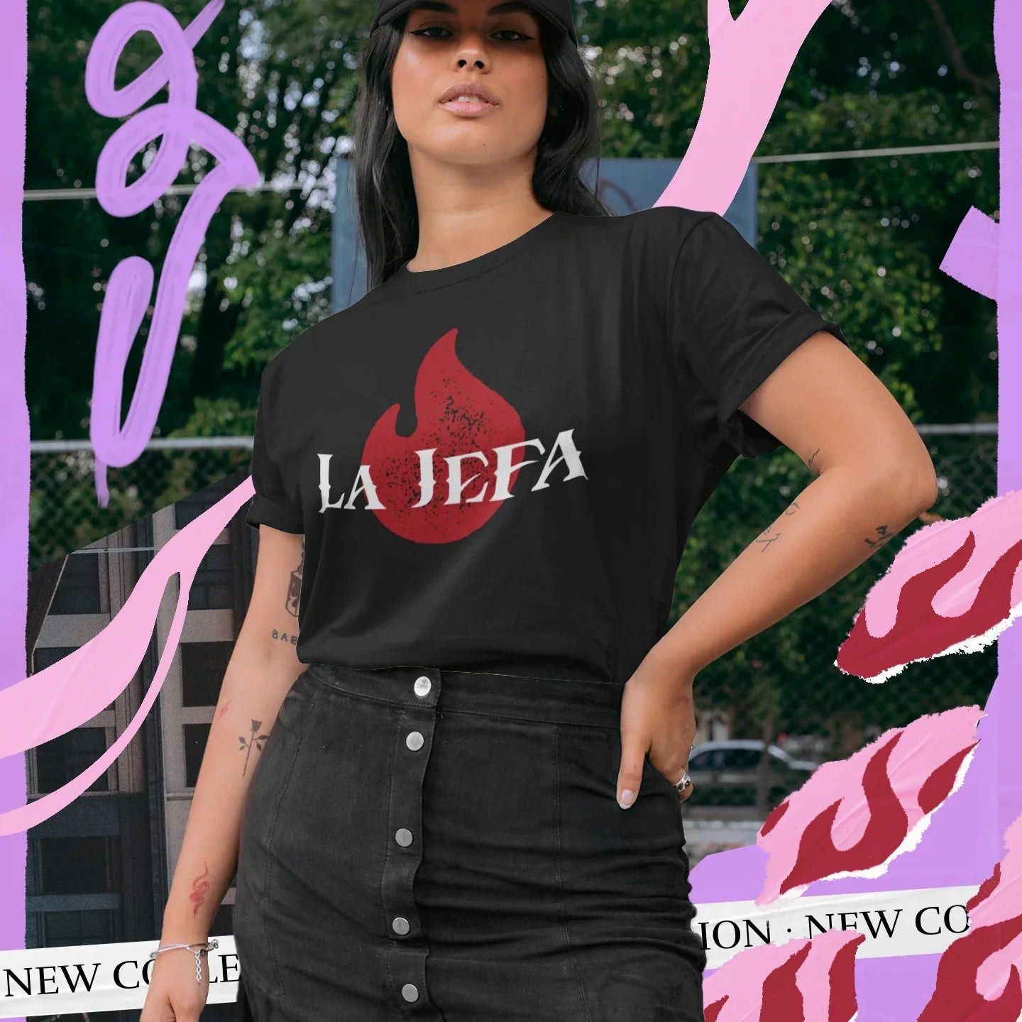 La Jefa Women's Relaxed Tee - Odd Chef
