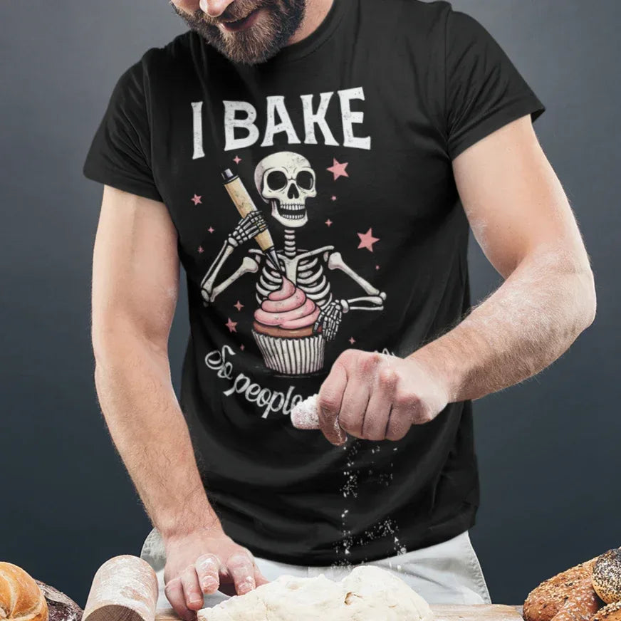 I Bake So People Don't Die Unisex Tee - Odd Chef