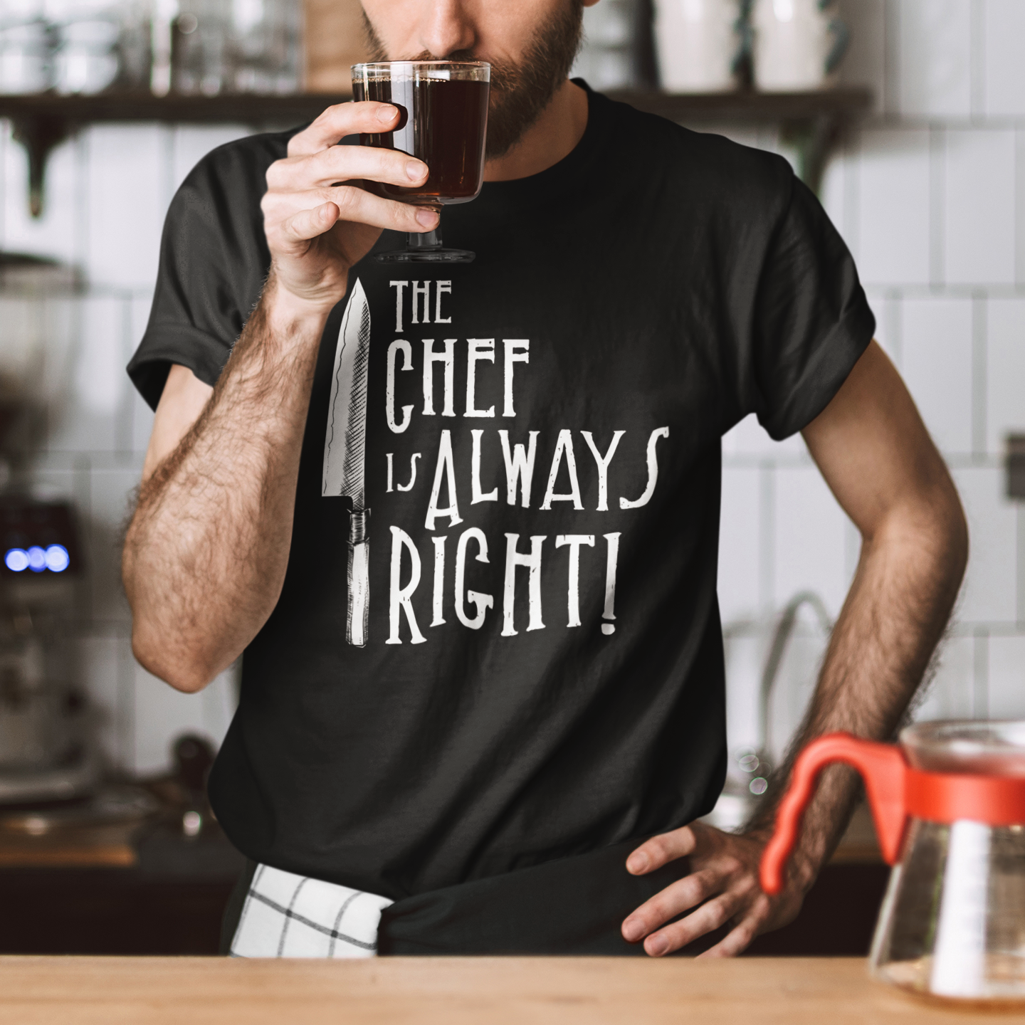 The Chef is Always Right Tee