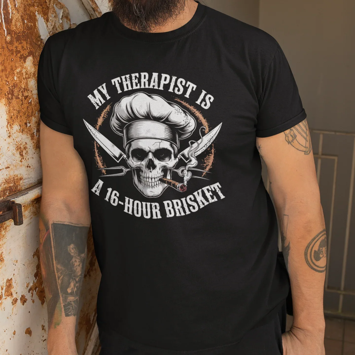 Brisket Therapy Unisex Tee - Odd Chef