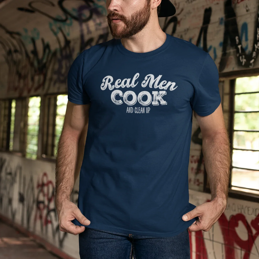 Real Men Cook Unisex Tee - Odd Chef
