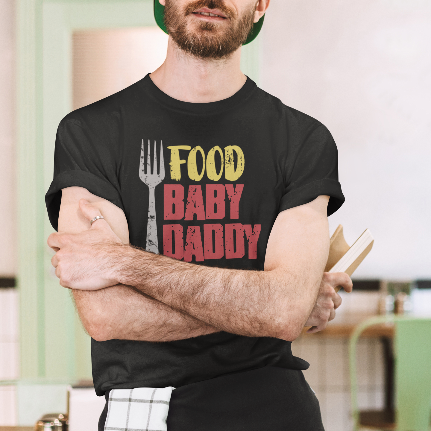 Food Baby Daddy Unisex Tee