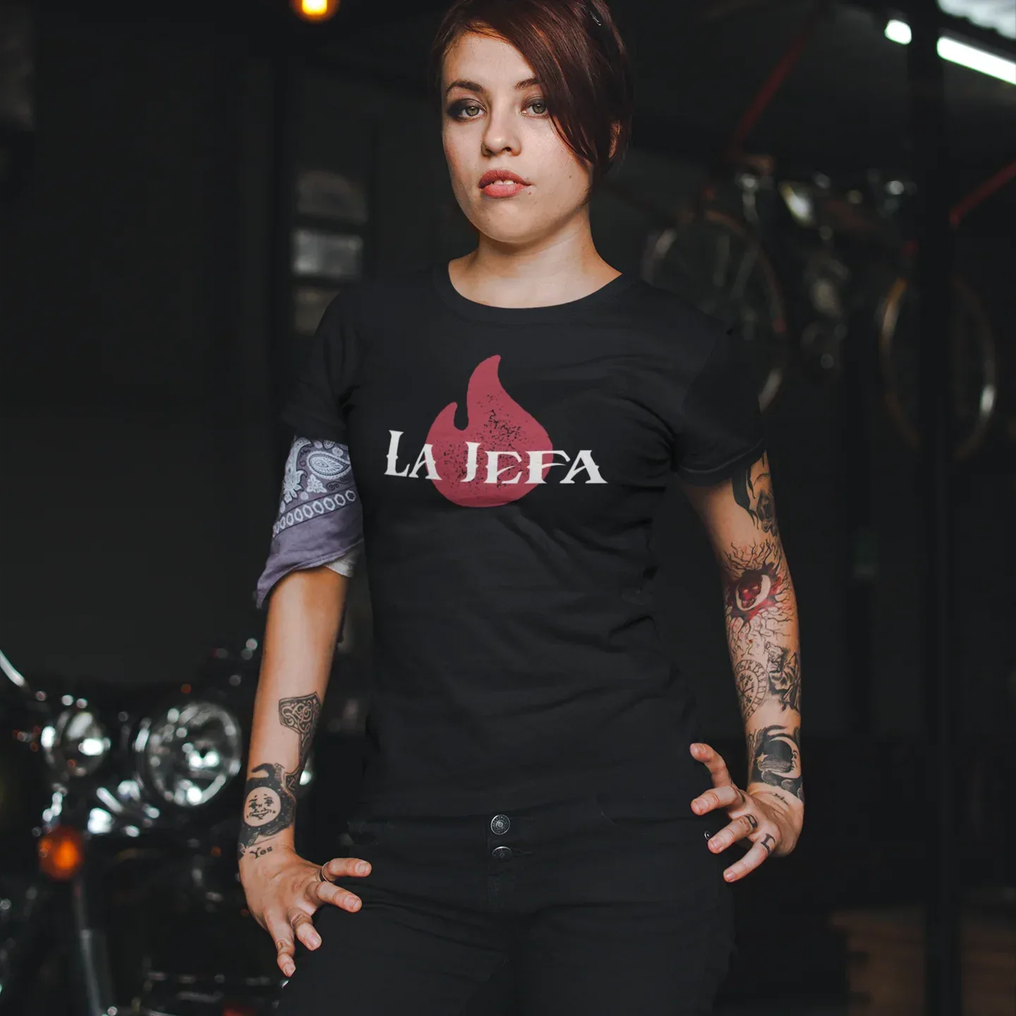 La Jefa Women's Relaxed Tee - Odd Chef