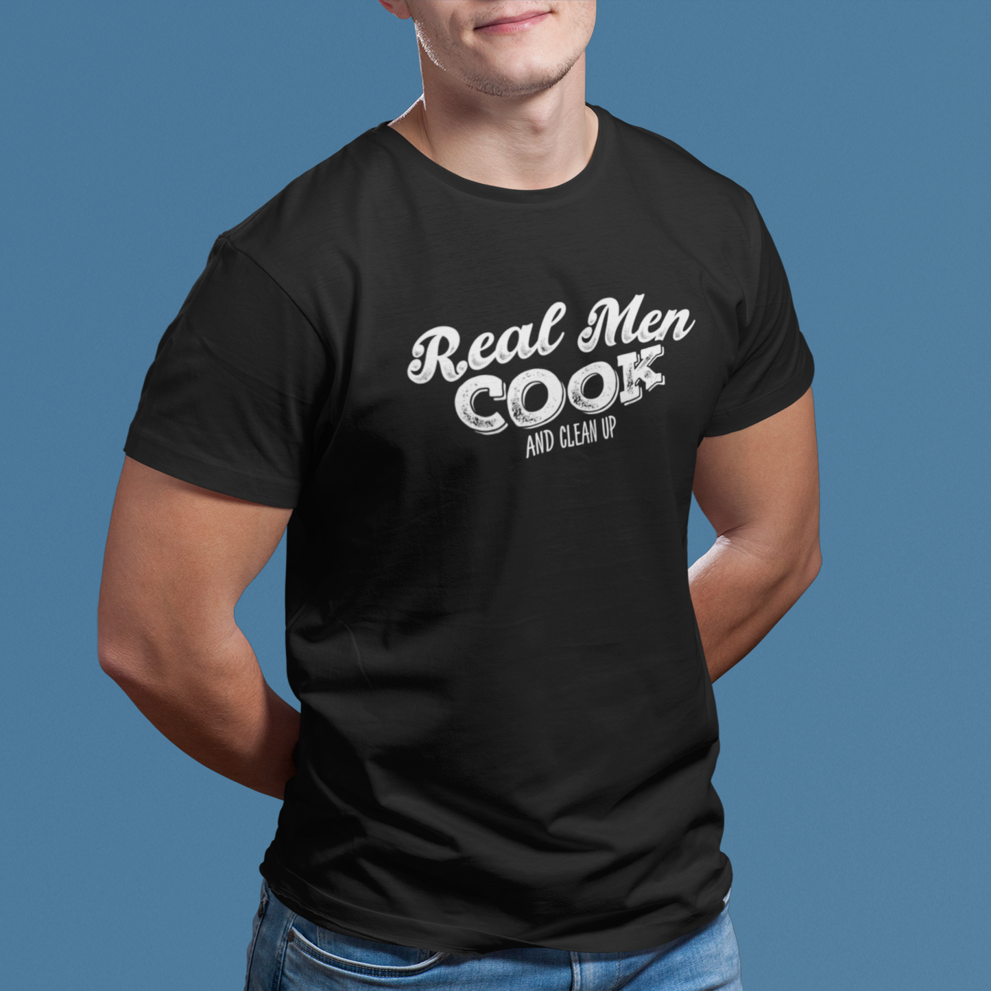 Real Men Cook Short-Sleeve Unisex T-Shirt