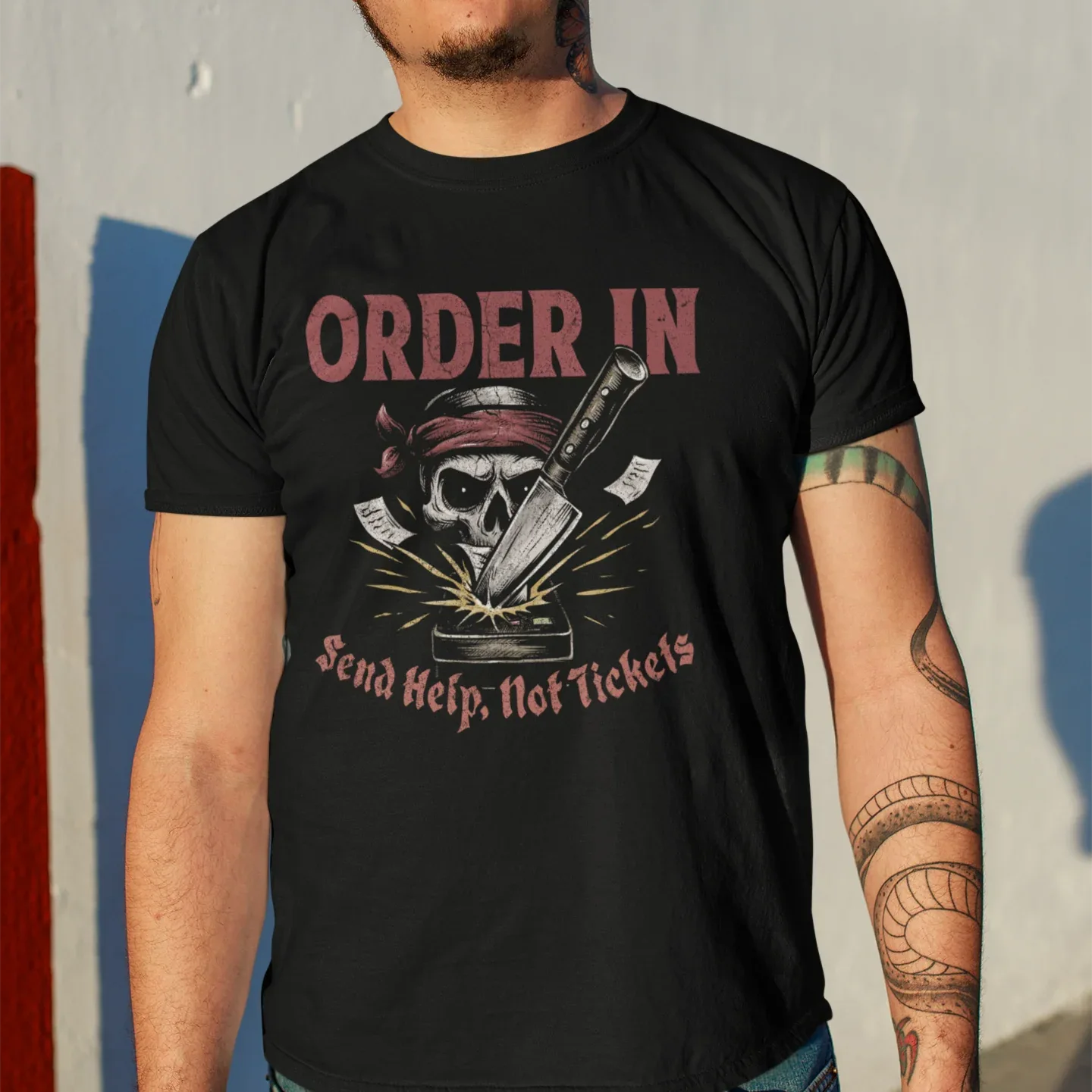 Order In Unisex Tee - Odd Chef
