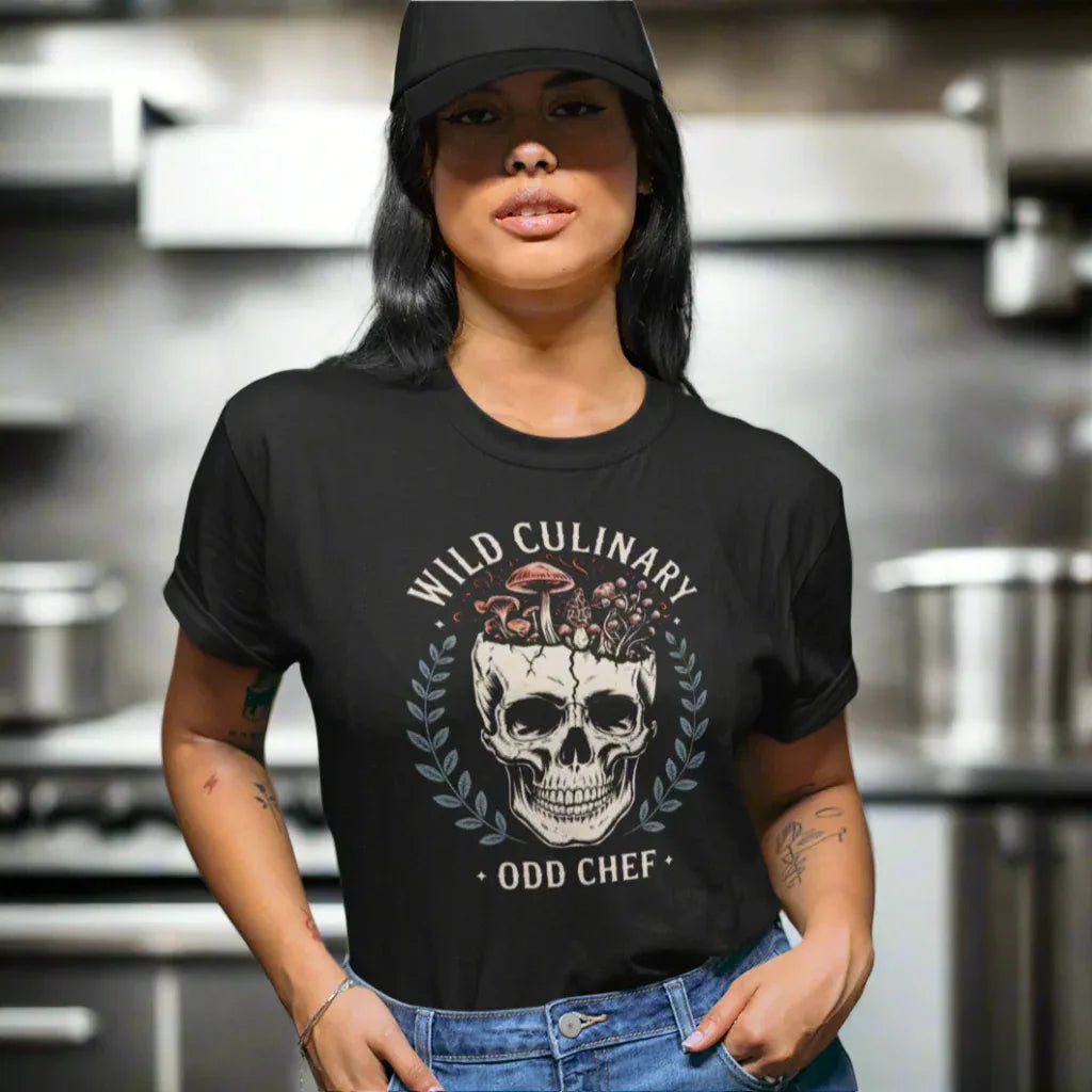 Wild Culinary Mushroom Unisex Tee - Odd Chef