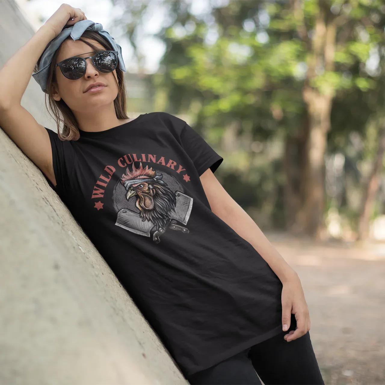 Wild Culinary Rooster Unisex Tee - Odd Chef