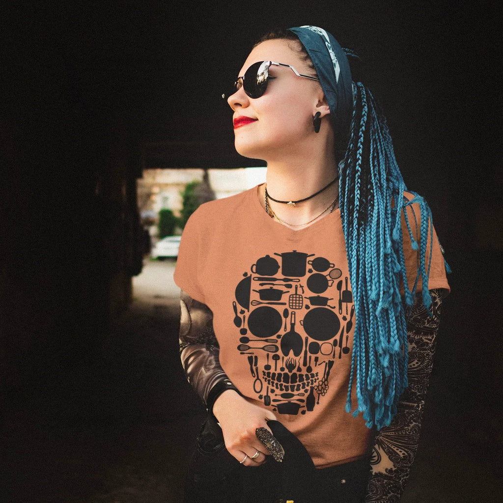 Skull Chef Kitchen Unisex Tee - Odd Chef