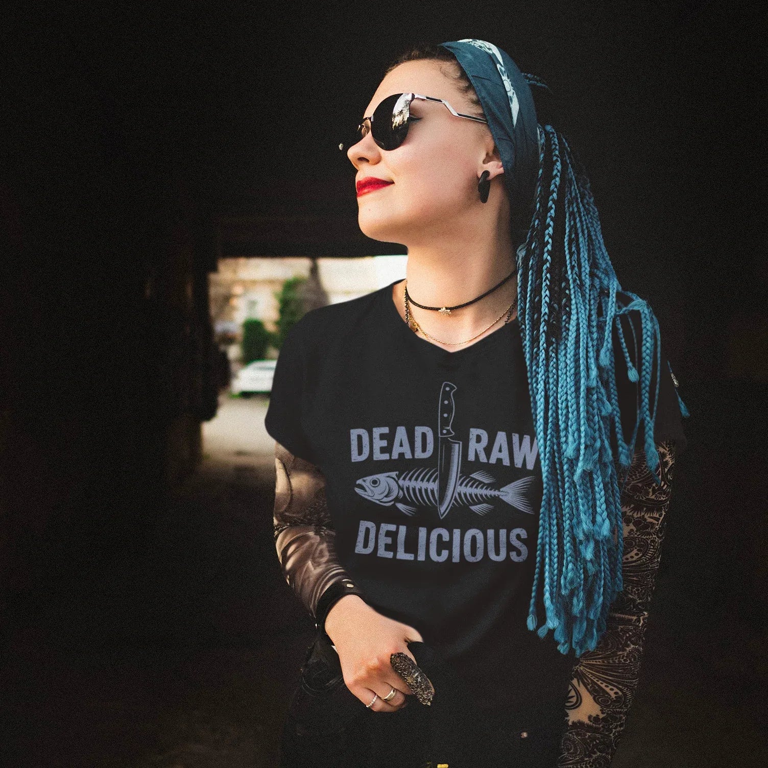 Dead Raw Delicious Unisex Tee - Odd Chef