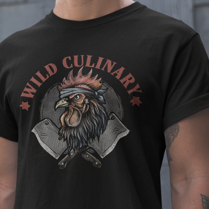 Wild Culinary Rooster Unisex Tee