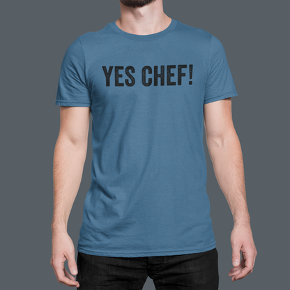 Yes Chef Shirt Bella Canvas Unisex t-shirt