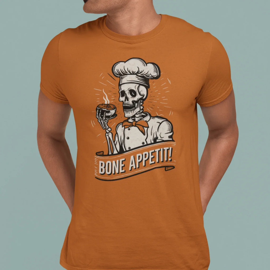 Bone Appetit Skeleton Chef Unisex Tee - Odd Chef