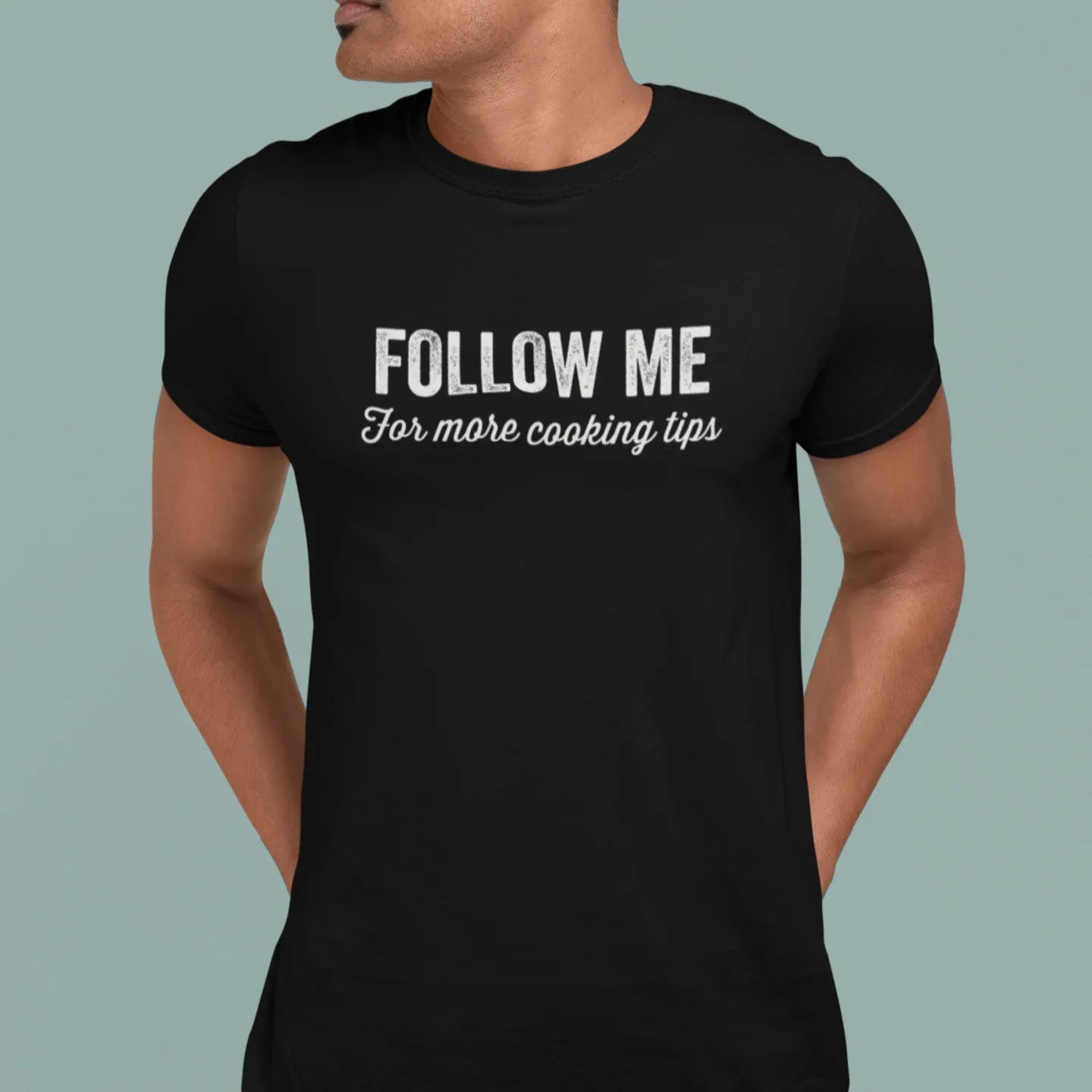 Follow Me for More Cooking Tips Unisex Tee - Odd Chef