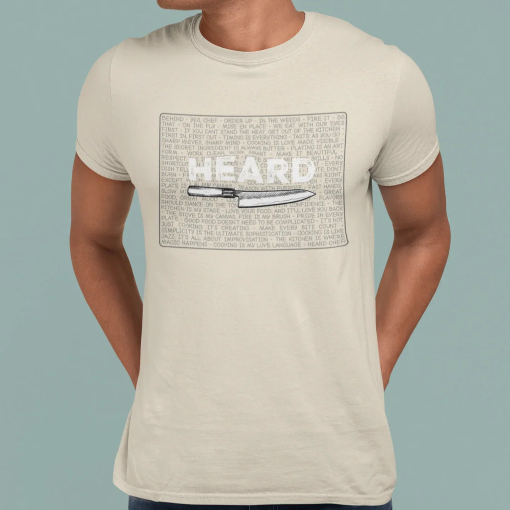 Heard Kitchen Phrase Unisex Tee - Odd Chef