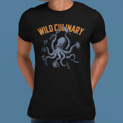 Wild Culinary Octo-Chef Unisex Tee