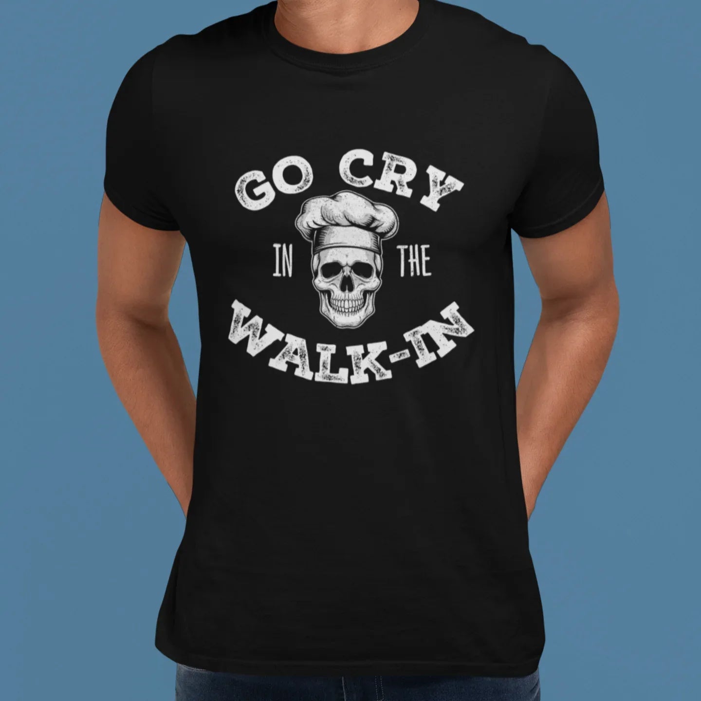 Go Cry in the Walk-In Unisex Tee - Odd Chef