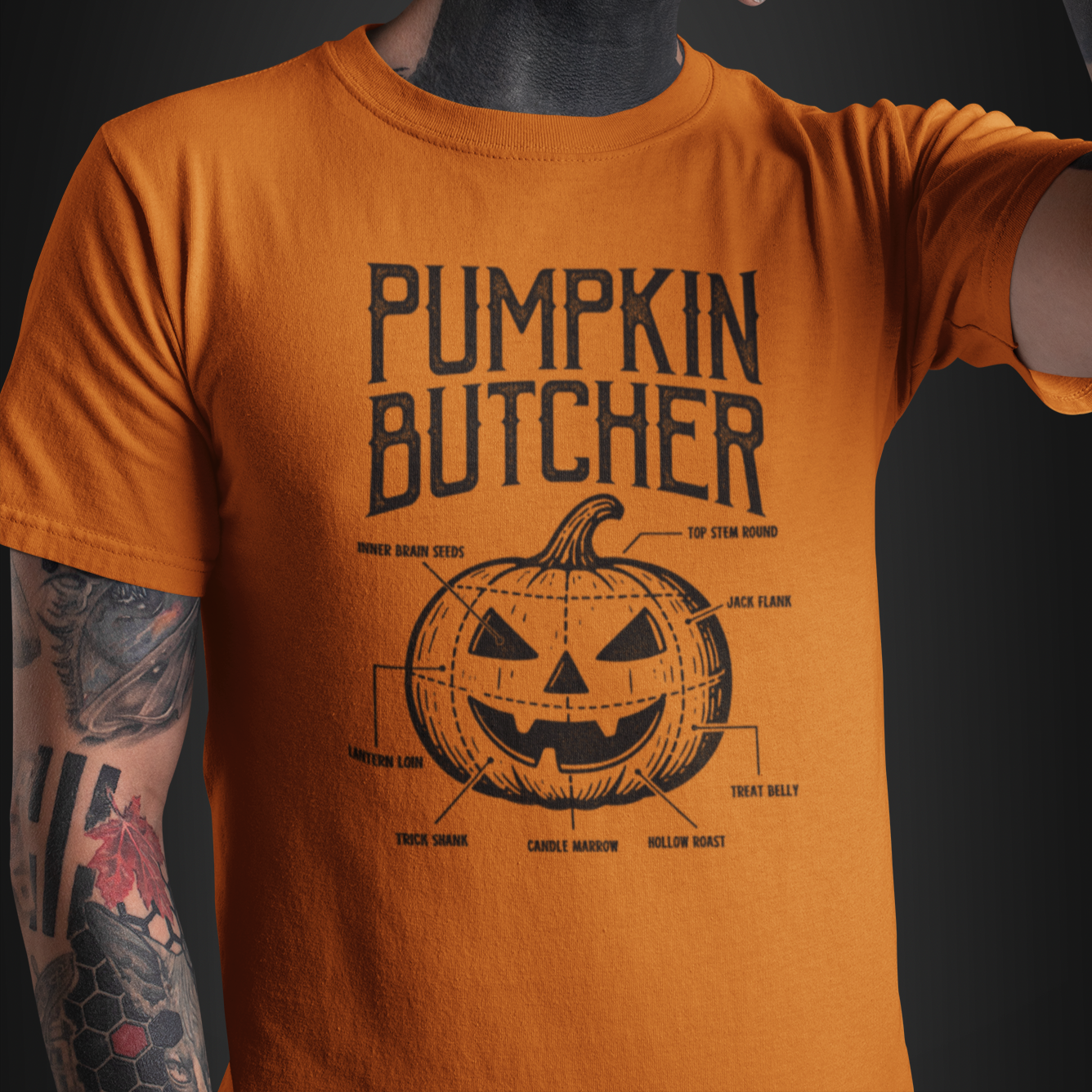 Pumpkin Butcher Unisex Tee