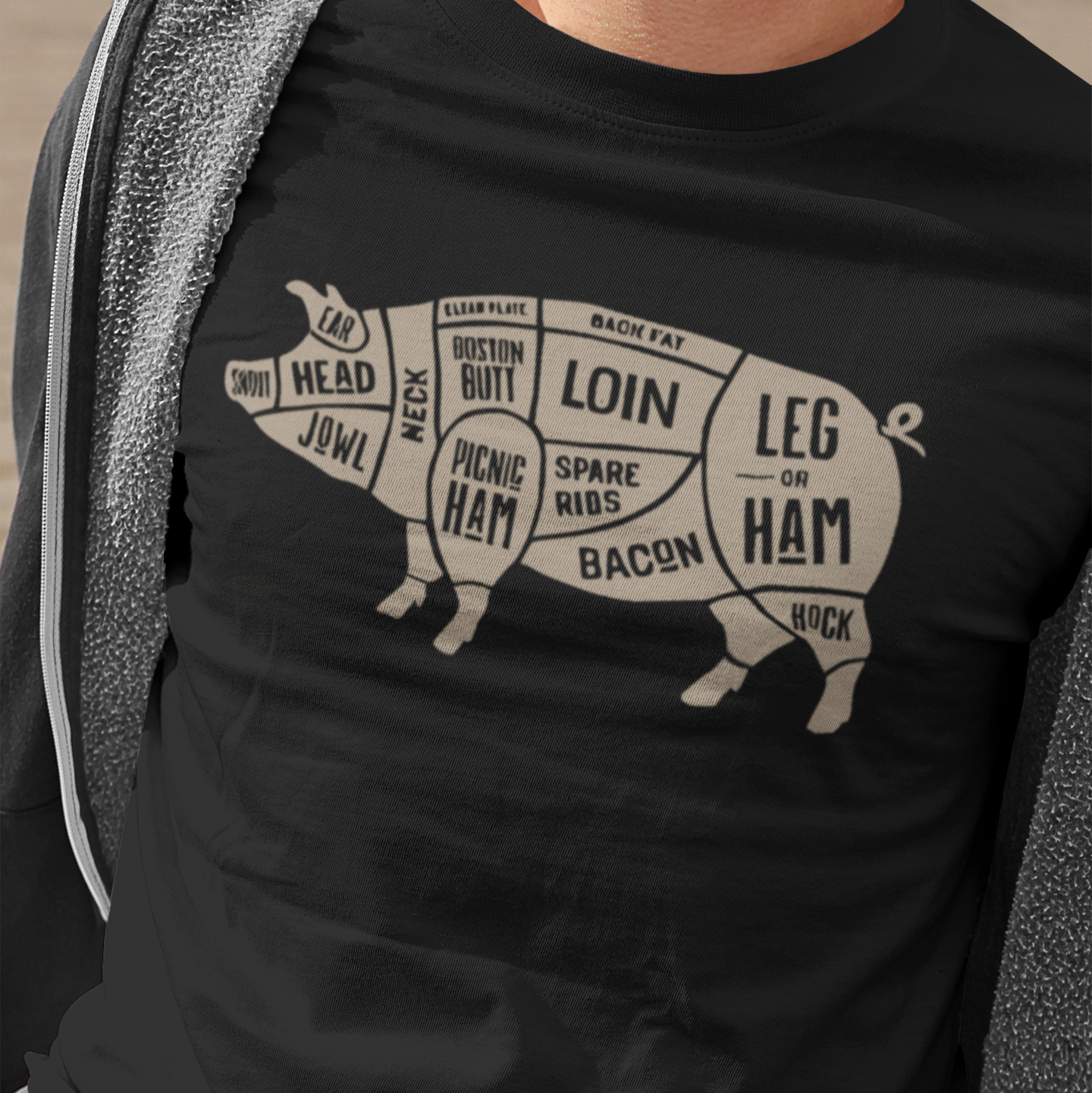 Pig Butcher Unisex Tee