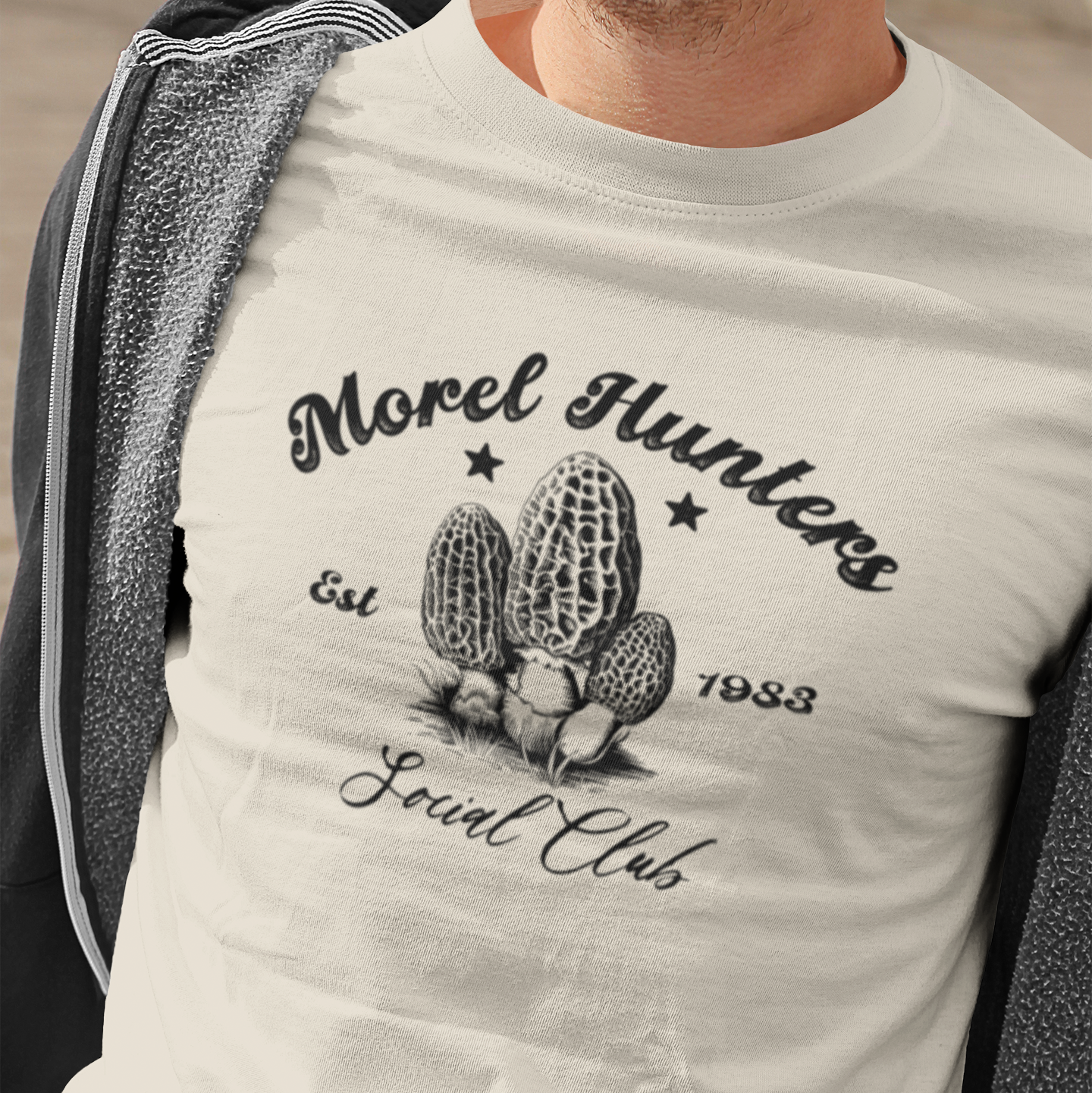 Morel Hunters Social Club Unisex Tee