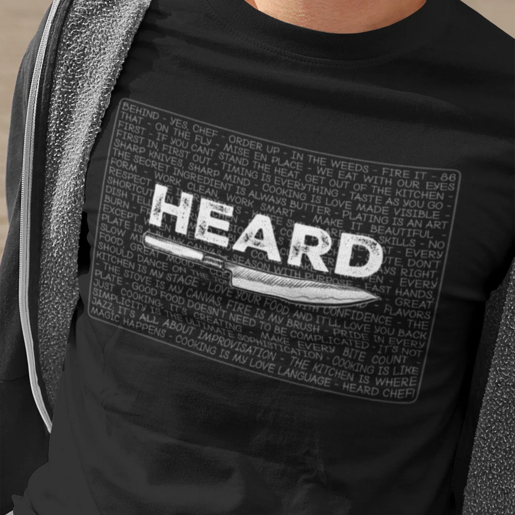 Heard Kitchen Phrase Unisex Tee - Odd Chef