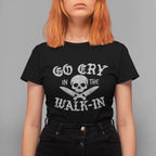 Go Cry in the Walk-In Distressed Unisex Tee - Odd Chef