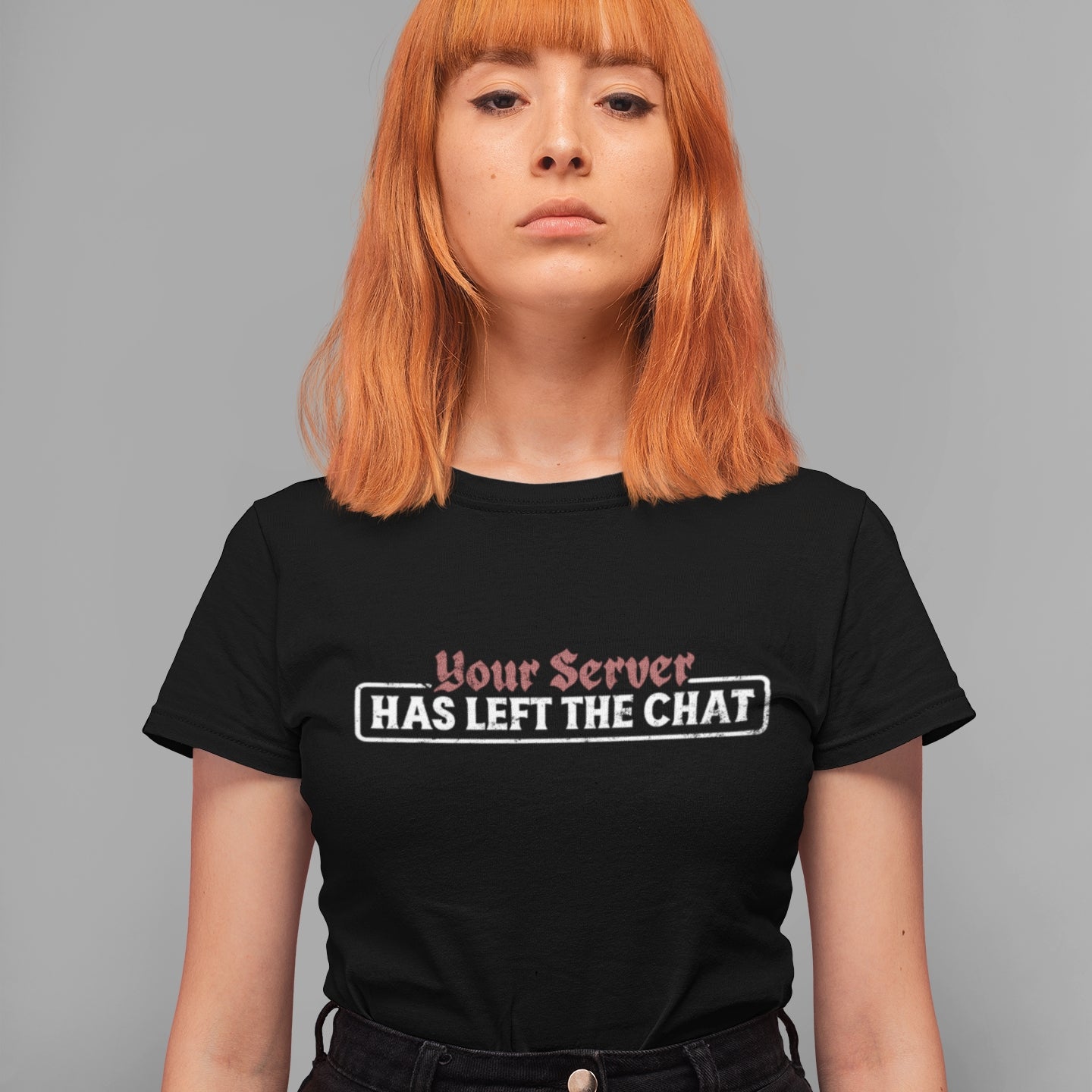 Server has left the chat Unisex Tee