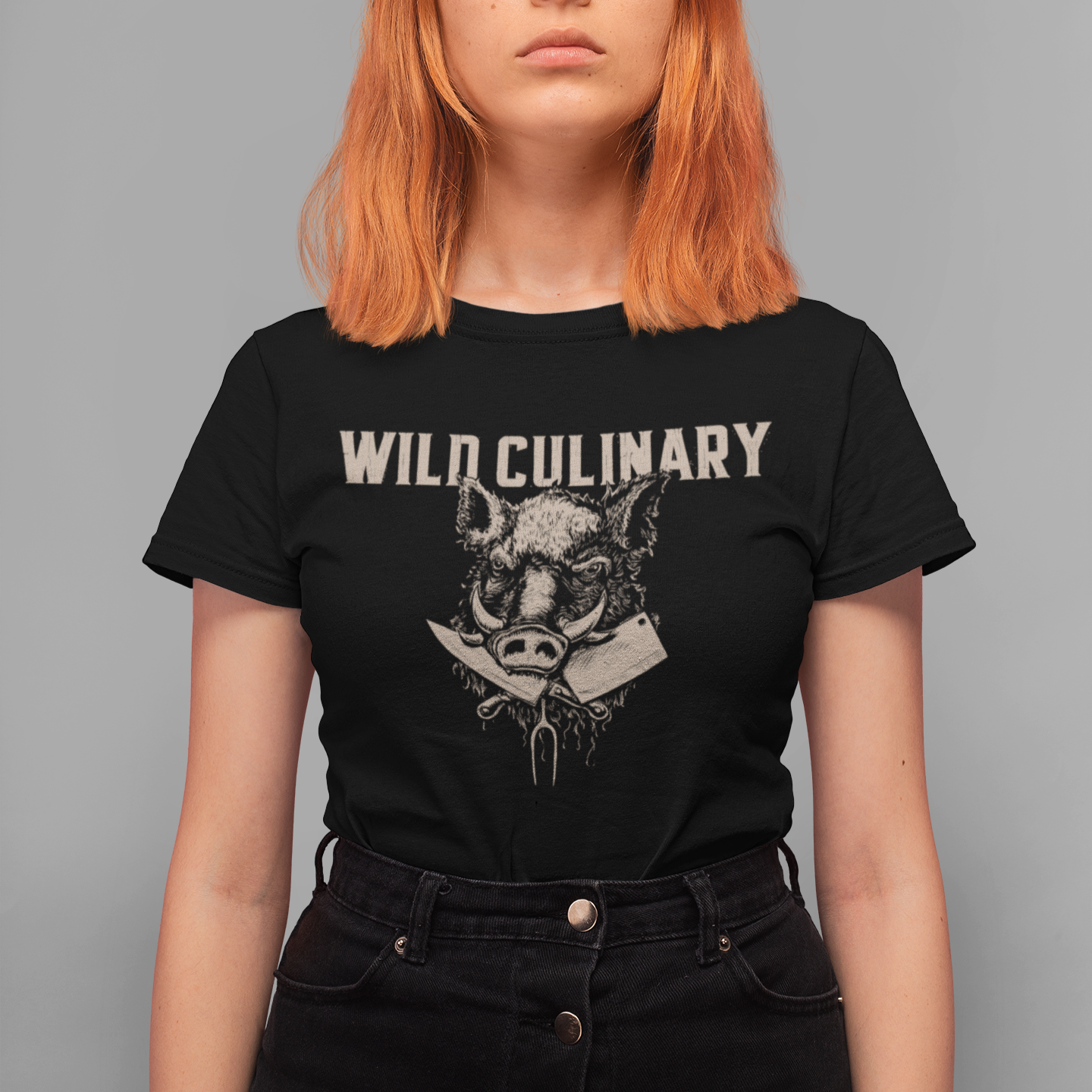 Wild Culinary Boar Unisex Tee