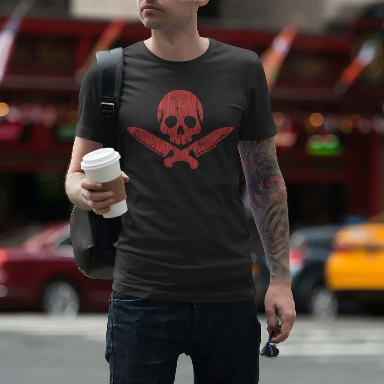 Chef Skull & Crossed Knives Unisex Tee - Odd Chef