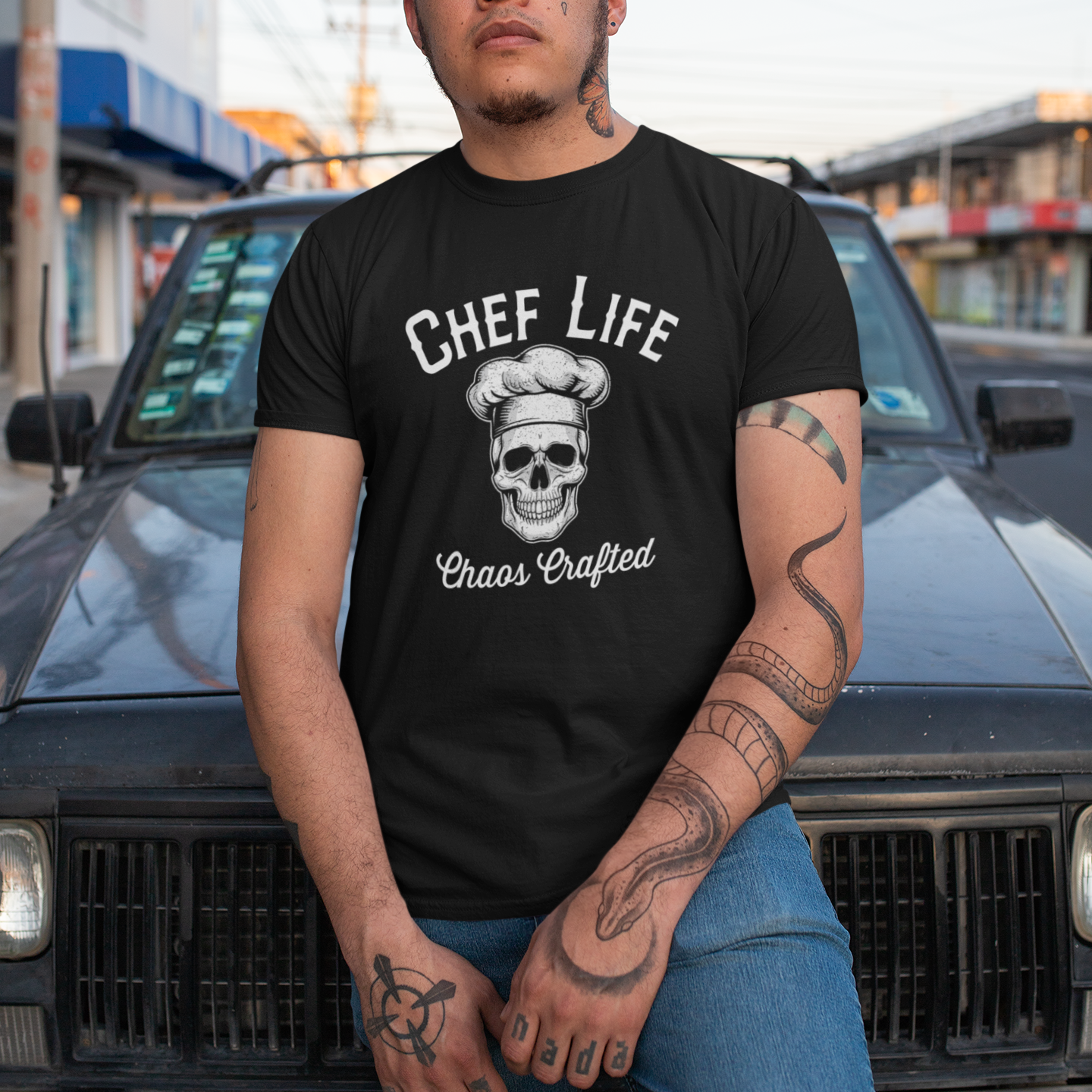 Chef Life Skull Unisex Tee