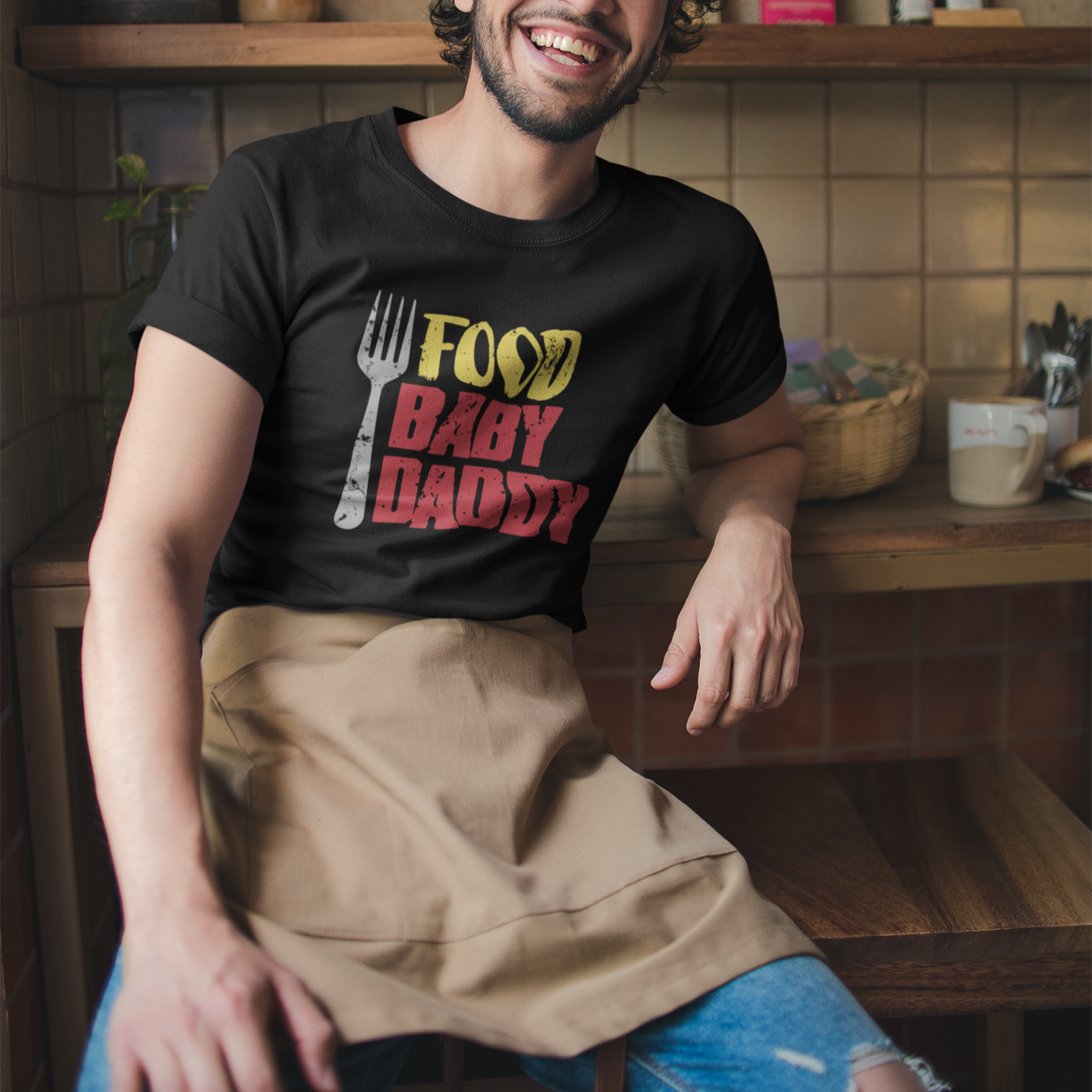 Food Baby Daddy Unisex Tee